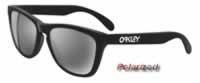 Oakley Frogskins Matte Black / Black Iridium Polarized (24-297)